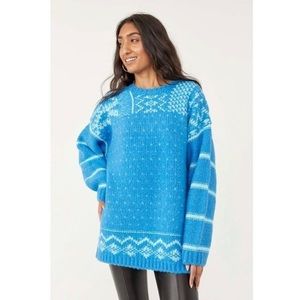 Free People Snow Day Pullover Sweater